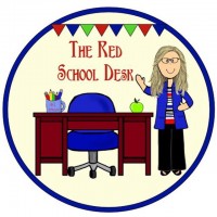 The Red School Desk